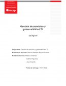 Gestion de servicios y gobernabilidad TI empresa “SpDigital”