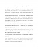 RECOLECCIÓN DE DATOS CUANTITATIVOS