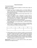 Ficha de Comunicación “Conciencia fonológica”