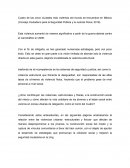 Cuatro de las cinco ciudades más violentas del mundo se encuentran en México