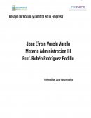 Dirección y Control en la Empresa