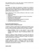 Gestión de Riesgo Empresarial