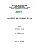 ANÁLISIS DE LA RECONVERSIÓN MONETARIA Y SUS CONSECUENCIAS PARA LAS SOCIEDADES MERCANTIL VENEZOLANA