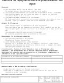 Leemos un flujograma sobre la potabilización del agua