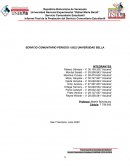 Informe Final de la Prestación del Servicio Comunitario Estudiantil