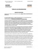 Teoría de las Organizaciones. Sistema de Decisiones