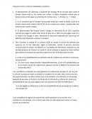 Probabilidad y estadística. Prueba sustitutiva