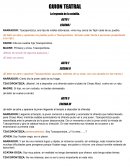 GUION TEATRAL La leyenda de la vainilla