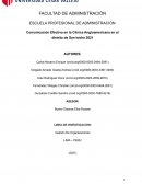 Importancia de una comunicación eficiente