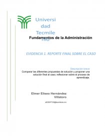 Contabilidad Financiera reporte final. Página 1