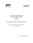 Práctica Laboral – Etapa III Ejecución y Evaluación del Proceso.