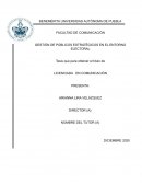 GESTIÓN DE PÚBLICOS ESTRATÉGICOS EN EL ENTORNO ELECTORAL