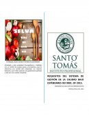 Procesos de calidad proyecto empresa