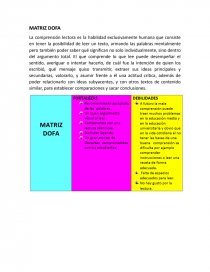 Plan mejoramiento de la comprensión lectora. Página 1