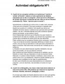 Filosofia y su mirada pedagogica