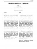 Inteligencia artificial e industria 4.0