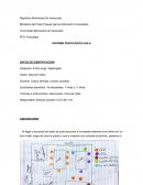 INFORME PSICOLÓGICO-AULA