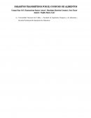 PARASITOS TRANSMITIDOS POR EL CONSUMO DE ALIMENTOS