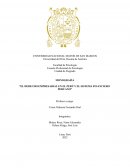 “EL DERECHO EMPRESARIAL EN EL PERÚ Y EL SISTEMA FINANCIERO PERUANO”