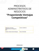Creando venbtajas competitivas