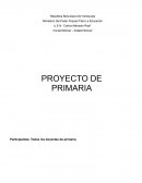 PROYECTO DE PRIMARIA
