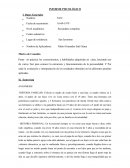 INFORME PSICOLÓGICO