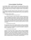 Comunidades Científicas