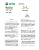 Ley de hooke - caso dinamico