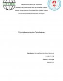 Principales corriente en psicología