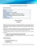 Manual de Calidad Eating Life, SA de C