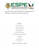 Actividad física y sobrepeso infantil en estudiantes de 7mo año de educación básica de la Unidad Educativa
