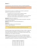 Comparación de cuatro formulaciones. Producto: YOGURT DE DURAZNO