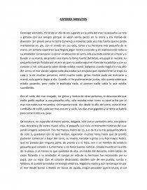 CUENTOS CORTOS. Página 1