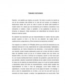 Tomando decisiones ensayo