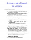 Historia del pensamiento eocnomico