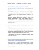 MÓDULO 1: TAREA N° 1: “LA PERSONA EN EL DERECHO ROMANO”