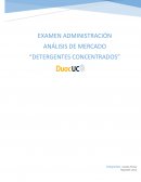 Exámen Administración