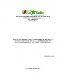 EVALUACIÓN DEL EFECTO DE LA ARENA VERDE DE MOLDEO EN PIEZAS FUNDIDAS DE PLOMO EN EL TALLER DE FUNDICIÓN