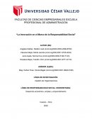 LA INNOVACIÓN EN EL MARCO DE LA RESPONSABILIDAD SOCIAL