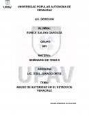 Abuso de autoridad en el Estado de Veracruz