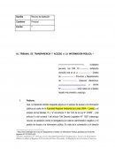 Recurso de Apelación ante el Tribunal de Transparencia y Acceso a la Información Pública