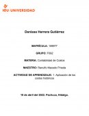 Aplicación de los costos históricos