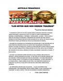 LOS MITOS QUE NOS DIERON TRAUMAS