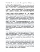 El cambio de las relaciones de reciprocidad dentro de un proceso de globalización mercantil