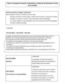 La percepción sensorial: la exploración y recolección de información a través de los sentidos