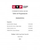 TALLER PROGRAMACION