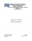 Dialogo entre arquitectura y naturaleza