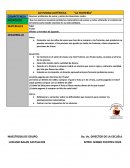 Actividad auténtica “La frutería”