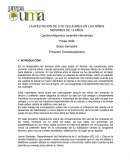 LA AFECTACION DE LOS CELULARES EN LOS NIÑOS MENORES DE 12 AÑOS