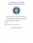 Trabajo académico – ii unidad ciclo: vii curso: Administración de la producción